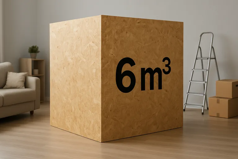 6 M3 omrekenen naar jouw situatie