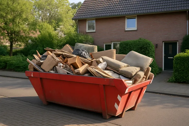 6M3 grofvuil container huren: zo pak je het aan