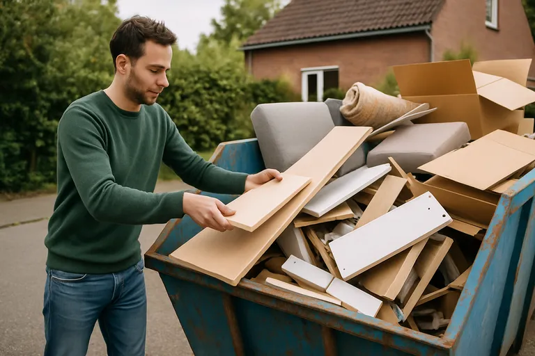 Container huisraad afvoeren: praktische en duurzame tips