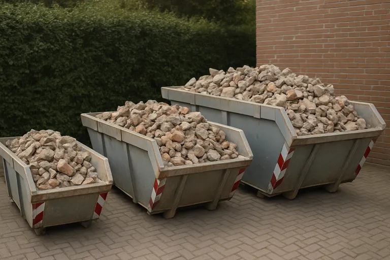 Formaten en typen: welke stenen container past bij je klus