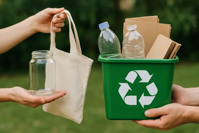 Hergebruiken vs recyclen: wat is het verschil en waarom het ertoe doet