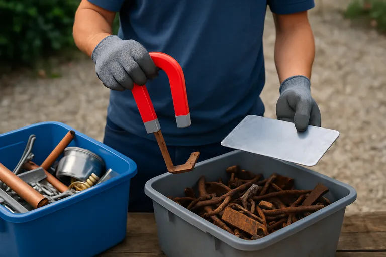 Herkennen, scheiden en veilig omgaan met metaalafval