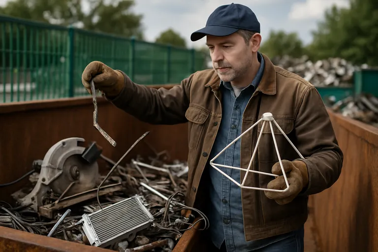 Inleveren en verwaarden van metaalafval