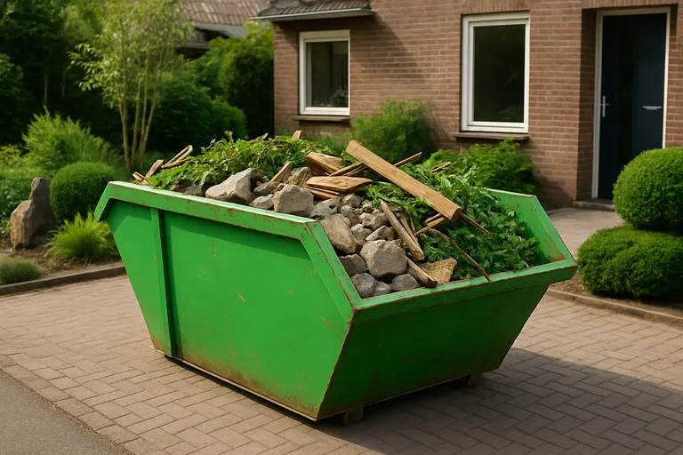 Kleine afvalcontainer huren voor verbouw- en tuinprojecten: wat past erin en wanneer kies je dit formaat