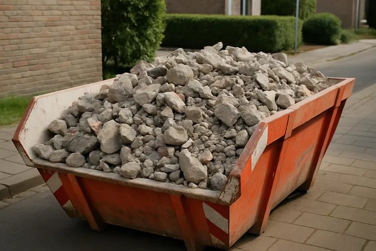 Kosten en regels voor een steen container huren