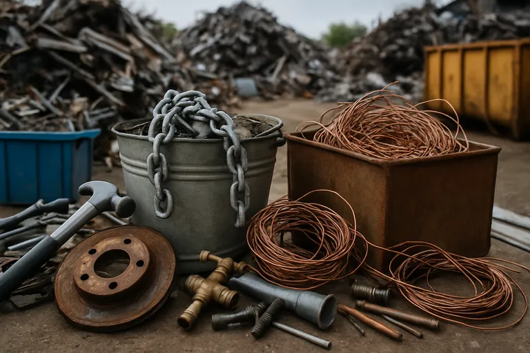 Oud metaal als nieuwe grondstof: duurzaam en winstgevend recyclen thuis en op het werk