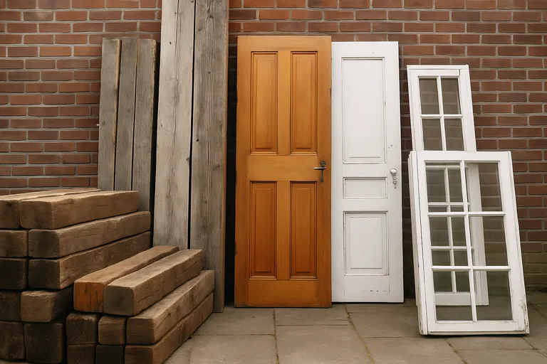 Populaire categorieën gebruikte bouwmaterialen in Oosterhout