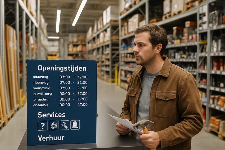 Praktisch: openingstijden, services en verhuur