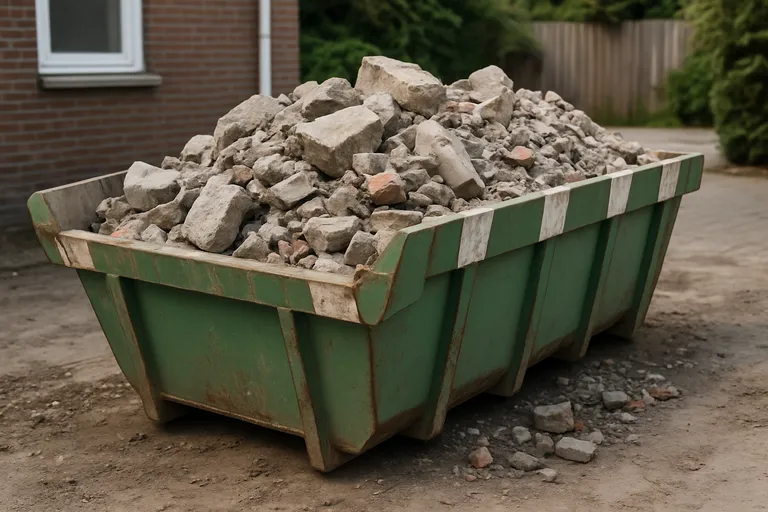 Puincontainer huren en bestellen