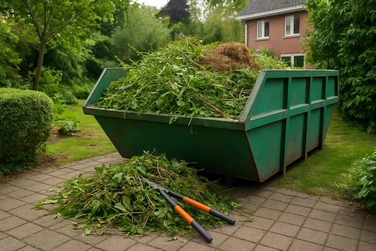 Ruim snoei- en groenafval moeiteloos op met de ideale container aan huis