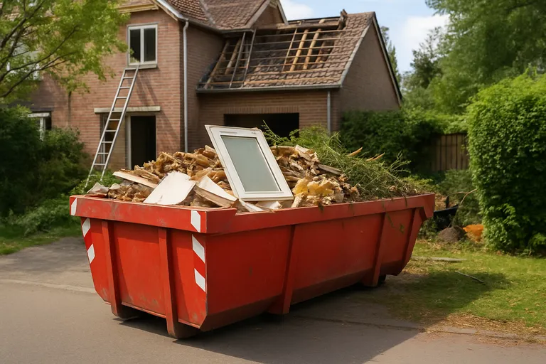 Slim afvoeren en besparen met de stortcontainer die bij jouw project past