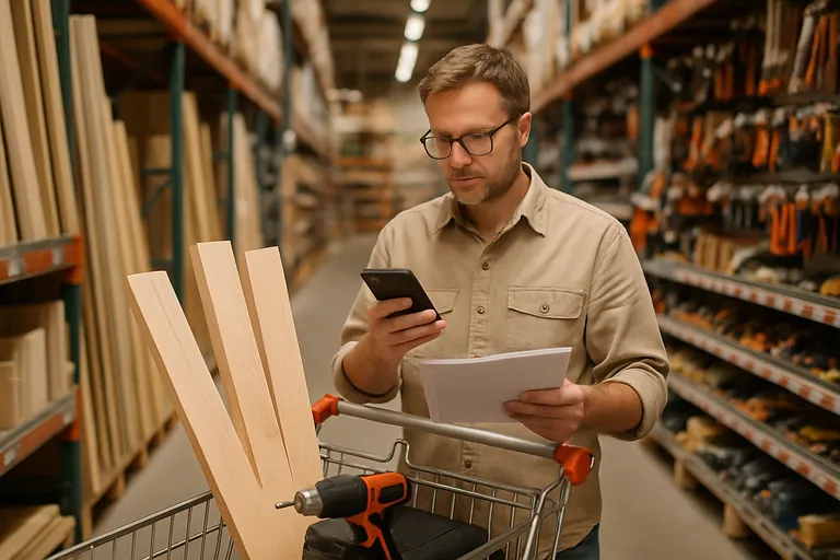 Slim inkopen bij een nijmegen bouwmarkt