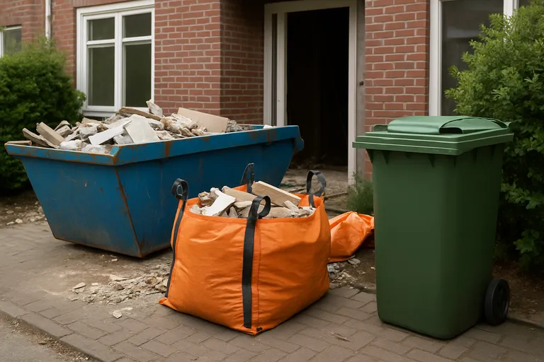 Slim opruimen zonder gedoe: zo kies je de juiste restafvalcontainer voor elke klus