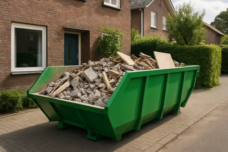 Snel geregeld: jouw afvalcontainer aan huis huren voor puin en grofvuil