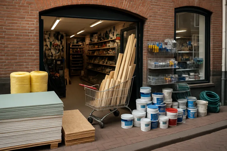 Soorten bouwwinkels in amsterdam