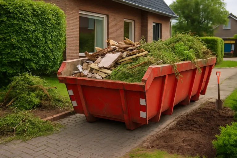 Van tuinopruiming tot verbouwing: zo huur je de juiste container