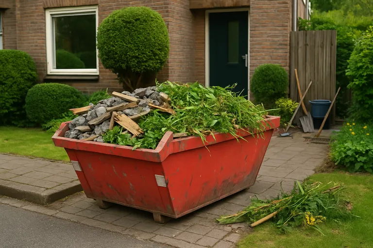Waarom een mini afvalcontainer perfect is voor kleine verbouwingen en tuinklusjes