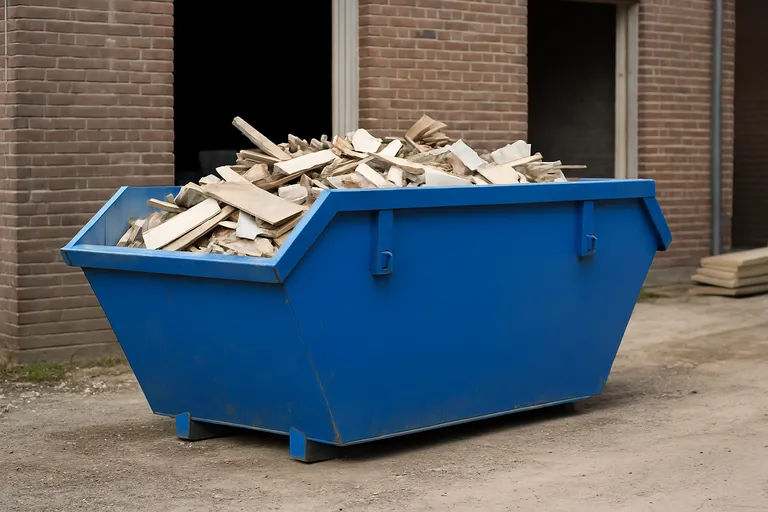 Wat is een 6 kuub container (6m3)?