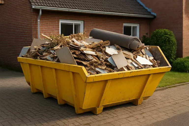 Wat is een grofvuil container 6M3