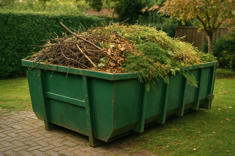 Wat is een tuinafval container