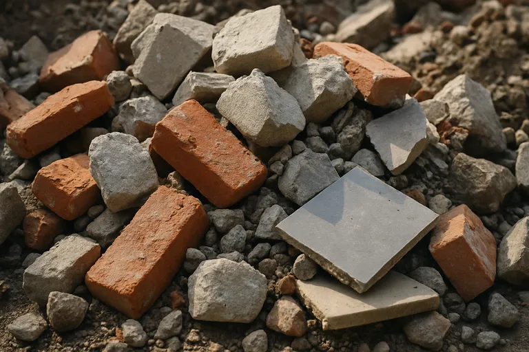 Wat valt onder puin en puin afval