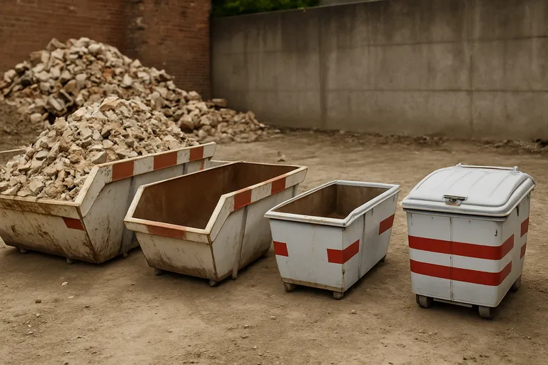 Welke puin container kies je