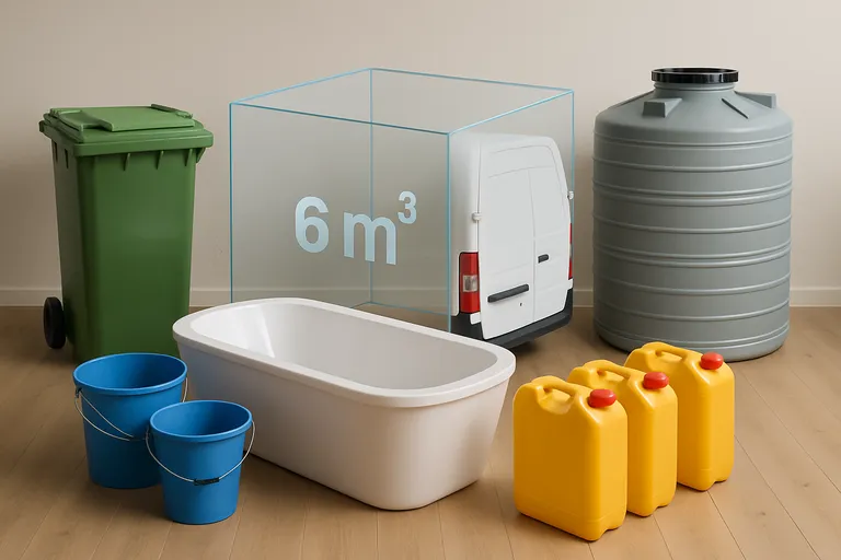 Zes kubieke meter uitgelegd: zo vertaal je volume naar jouw ruimte