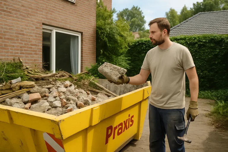 Zo regel je zonder gedoe de juiste container voor je klus bij Praxis